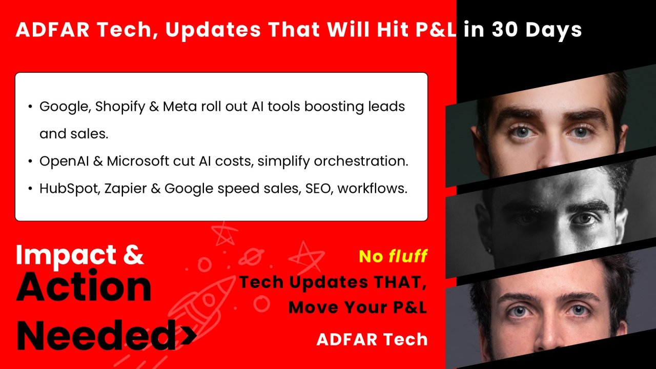 AI & Ads Power Moves: Google, OpenAI, Meta, Microsoft