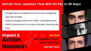 Big Tech reshapes ads, AI & payments — act now