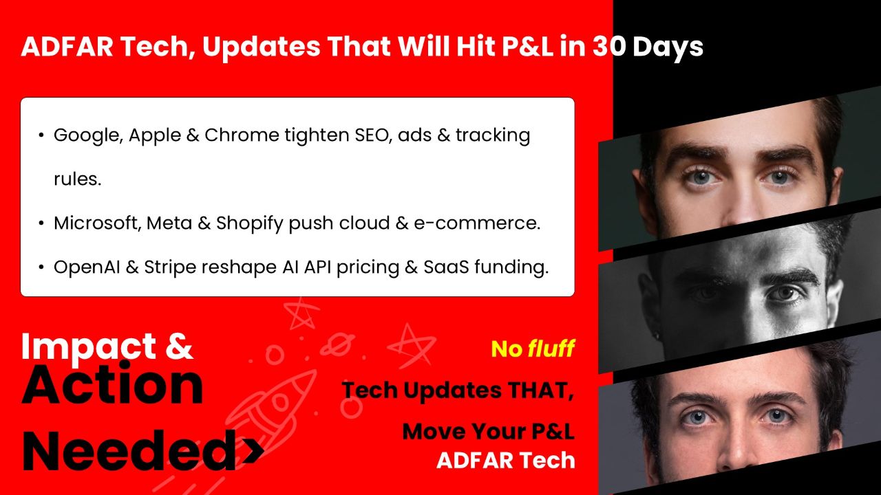 Google, Microsoft, Meta, Stripe & More: Major Tech Shifts