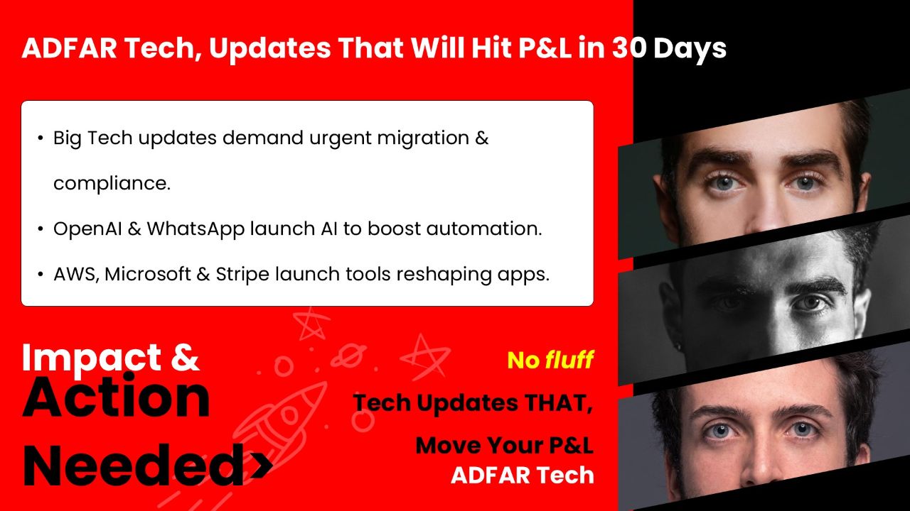 Google, OpenAI, Meta, AWS – Big API & AI Shifts